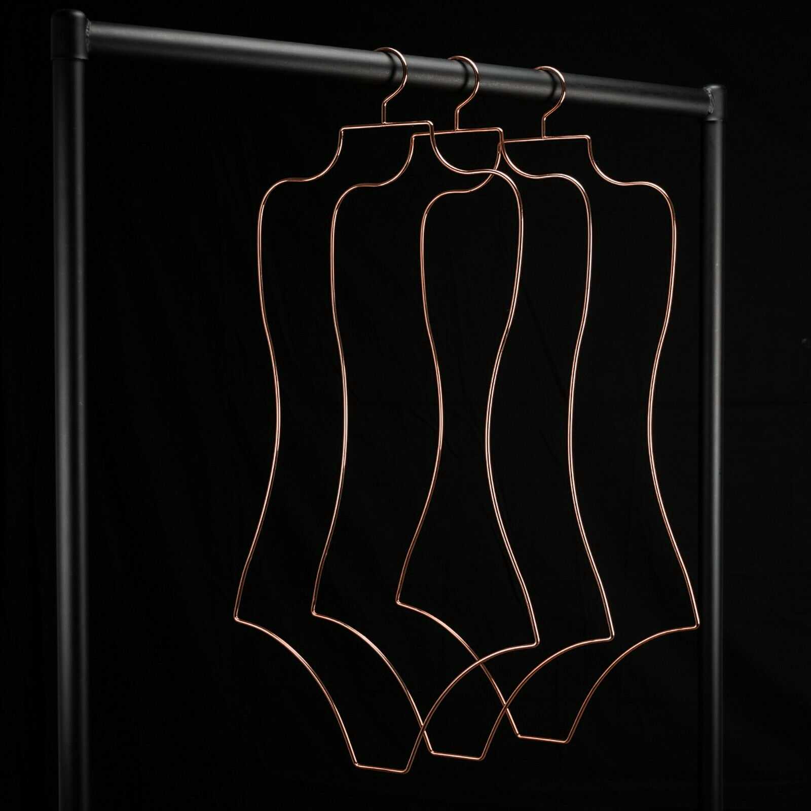 Rose Gold Lingerie Hangers 10 Pack – Armoire D'or